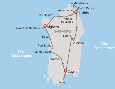 Circuit Trésors de Sardaigne - Italie, Bassin Méditerranéen - Image 2