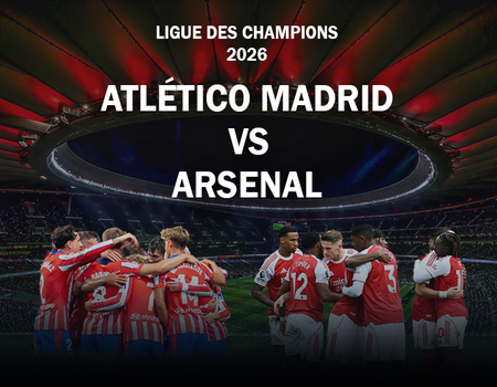 Match foot - Ligue des Champions - Atlético Madrid v Arsenal + Hôtel 4* - 1