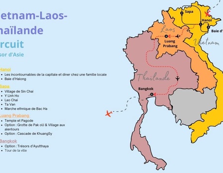 Circuit Privatif Trésors d'Asie - Vietnam, Laos & Thaïlande - 2