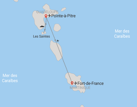 Autotour Trilogie créole en liberté - 2