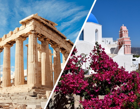Combiné Athènes / Îles de Santorin & de Naxos Grèce - 1