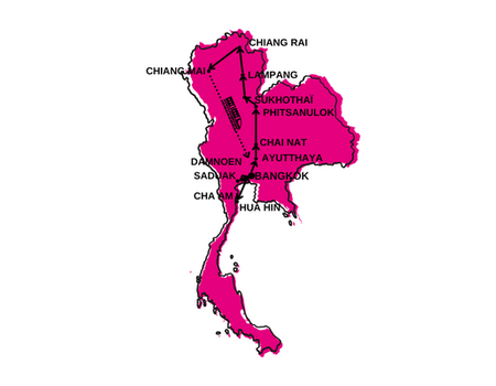 Circuit Merveilles du Siam à Hua Hin 5* - 2