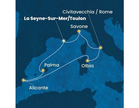 Croisière Méditerranée à bord du Costa Pacifica - 4