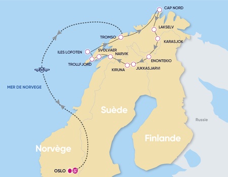 Circuit Cap Nord, île Lofoten & Laponie - 2