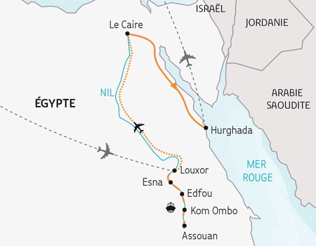 Circuit Égypte, des Rives du Nil à la Mer Rouge