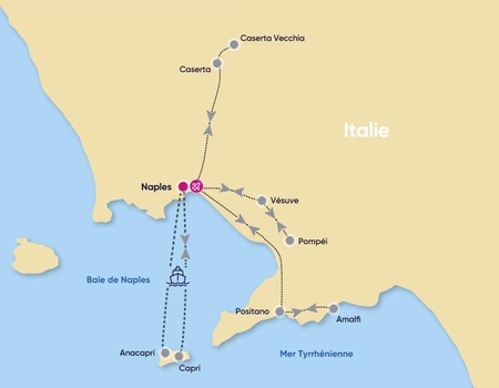 Autotour l'Essentiel de la Côte Amalfitaine 4 6N - 2