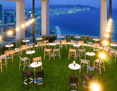 Séjour dans un gratte-ciel avec vue sur la mer, dîner et Spa à Benidorm - 4* - 5