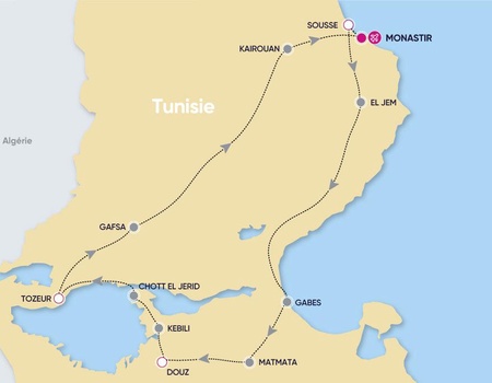 Circuit Mer et Désert 4* - 2