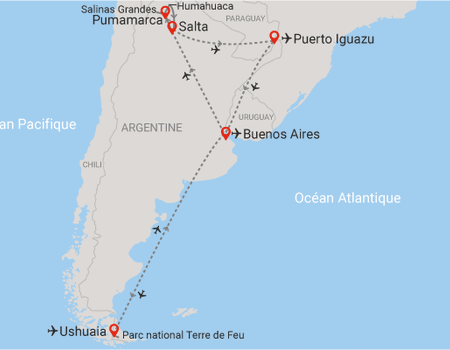 Circuit L'Argentine des grands espaces + pré-tour Ushuaia (maximum 16 participants) - 2