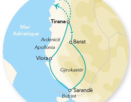 Splendeurs de l'Albanie 8J/7N - 2026 - 2