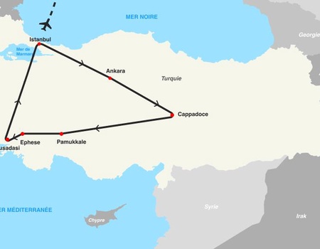 Circuit Le Meilleur de la Turquie avec croisière sur le Bosphore incluse