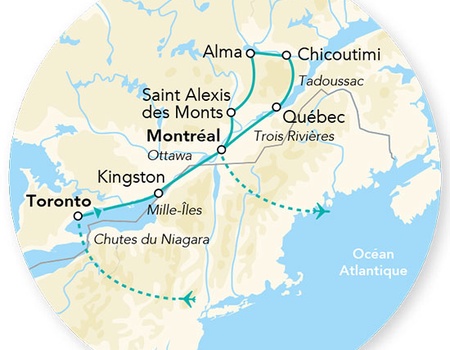 Splendeurs du Canada 12J/10N - 2026 - 2
