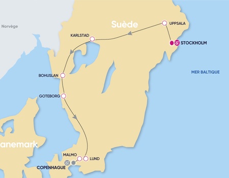 Circuit Charme de la Suède 3* - 2