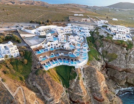 Hôtel Ambassador Aegean Luxury Hotel & Suites 5* - arrivée Santorin