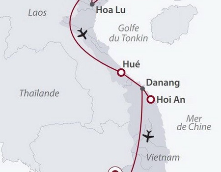 CIRCUIT REVE INDOCHINOIS ET UN SAMPAN SUR LE MEKONG - 1