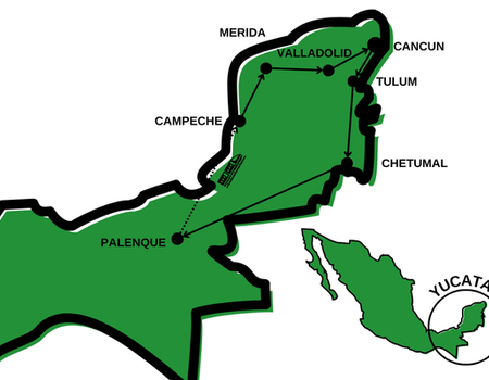 Circuit Les Mystères du Monde Maya **Nouveauté 2026** - 2