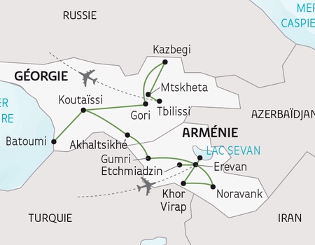Arménie et Géorgie, Mémoires du Monde