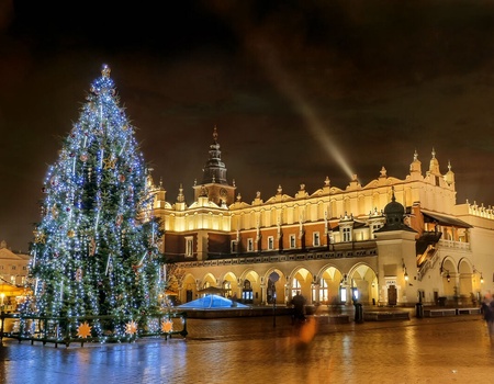 Marché de Noel à Cracovie