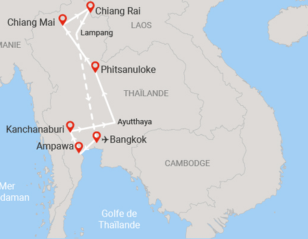 Circuit Beautés du Siam - 2