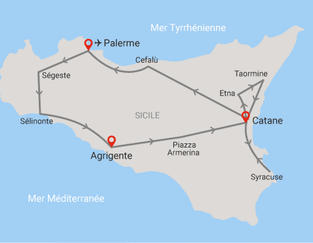 Circuit Essentiels de Sicile 4* - 2