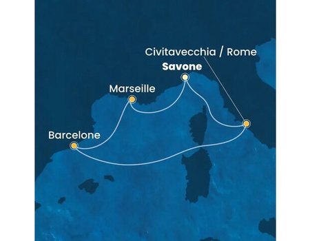 Croisière Méditerranée à bord du Costa Smeralda - 5