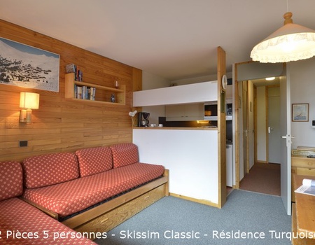 Résidence travelski home classic Turquoise - 5