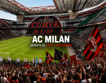 Match foot AC Milan – Août/Septembre 2026 avec Hôtel 4* - Milan, Italie - Image 1