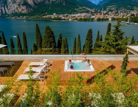 Séjour à l'Hôtel 4* à Malgrate avec Chambre Double et Vue sur le Lac de Côme - 4* - 4