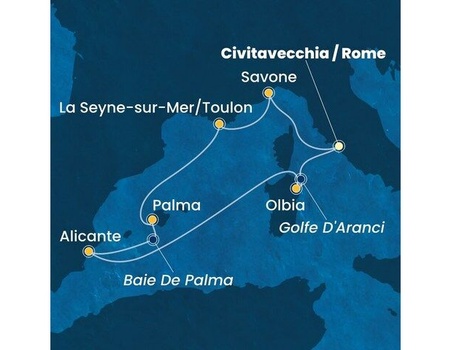 Croisière Méditerranée à bord du Costa Pacifica - 4