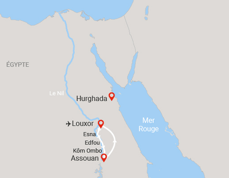 Croisière Les mystères du Nil éternel 4* - 2