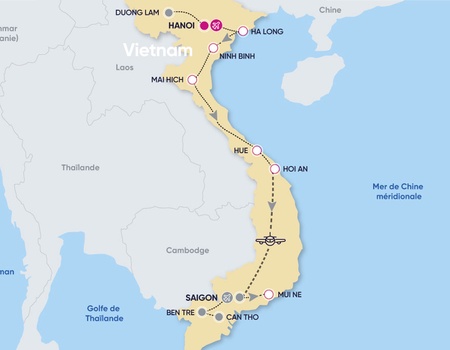 Circuit Immersion Authentique du Nord au Sud & Plage 16 nuits 4/5* - 2