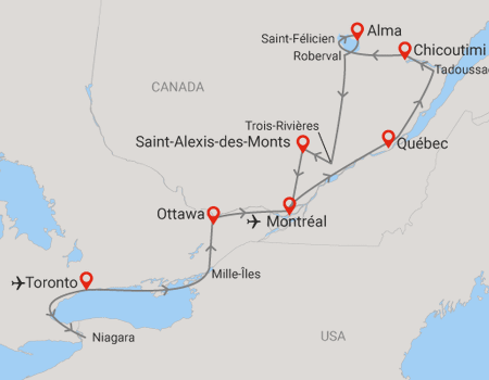 Circuit L'Est Canadien en douceur et extension Montréal - 2
