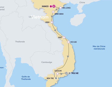 Circuit Charmes du Vietnam & Plage 13 nuits 4/5* - 2