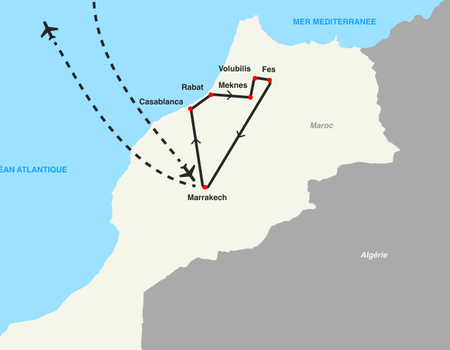 Circuit Coralia Capitales Impériales Marocaines & Kappa Club Iberostar Founty Beach Agadir 4*
