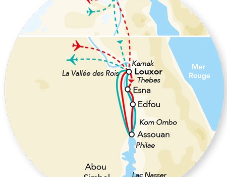 Circuit Merveilles du Nil au Caire 10J/09N - 2025/2026 - 2