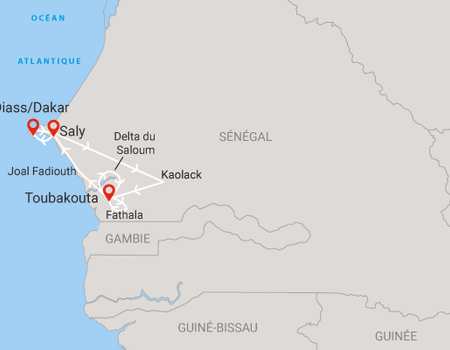 Circuit Beautés du Sénégal et balade avec les lions de Fathala en privatif - 2