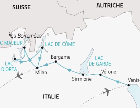 Circuit Les Lacs Italiens, Milan, Venise - 2