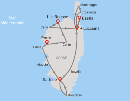 Circuit Majestueuses Terres Corses 3* - 2