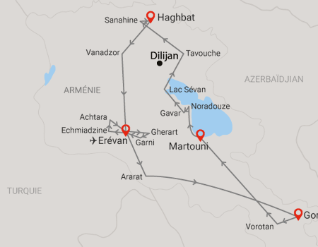Circuit Eternelle Arménie 3/ **** - 2