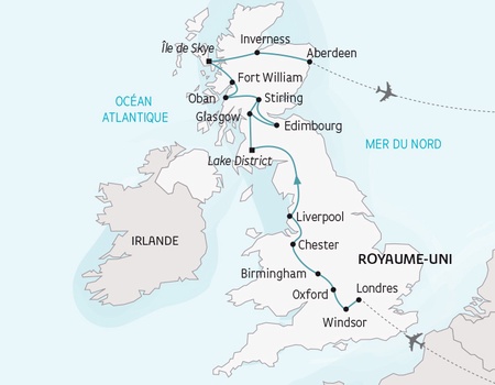 Circuit L'Angleterre et l'Écosse - 2