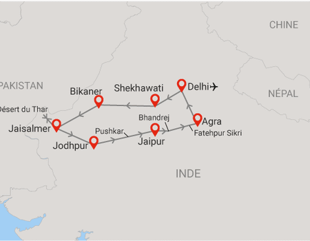 Circuit Beautés du Rajasthan 3* - New Delhi, Inde - Image 2