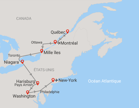 Circuit Couleurs du Canada et de l'Est américain + extension 2 nuits à New York - 2