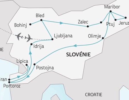 Circuit Secrets de la Slovénie - 2