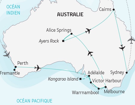 Circuit L'Australie, à la découverte d'un continent