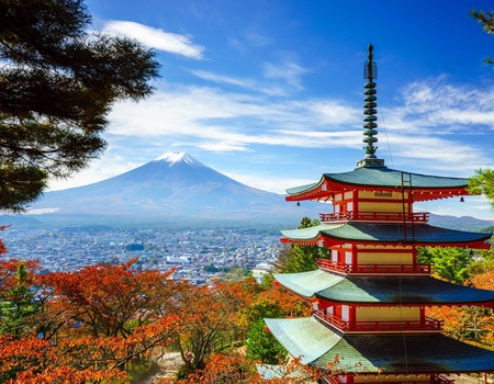 Circuit individuel: Des essentiels au Mont Fuji en 3* ou 4* - STD* - 5