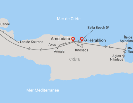 Circuit Au pays de Minos, logement au Bella Beach 5* - 2