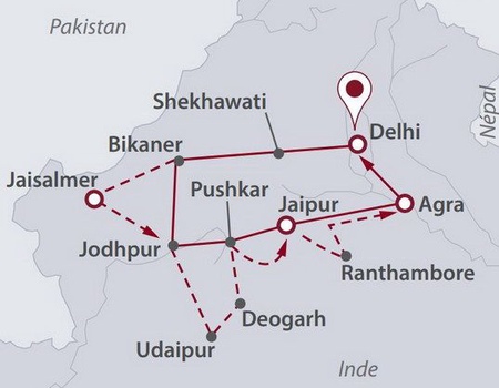 Circuit Ranis et Rajahs confort - 1