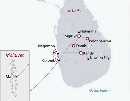 Circuit Privé Ceylan en liberté + séjour Maldives 4* - Sri Lanka - 3