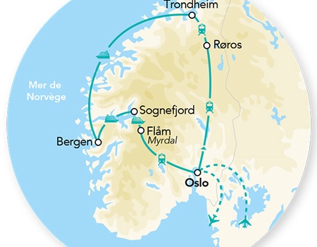 Circuit Merveilles des Fjords & Croisière Côtière 10J/9N - 2026 - Oslo, Norvège - Image 2