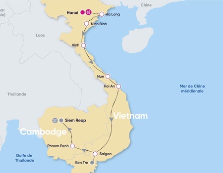 VIETNAM & CAMBODGE | 16j/13n - Circuit 